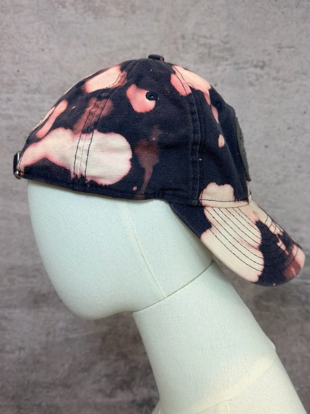 NFL Dallas Cowboys Tie-Dye Cap - Pink & navy blue